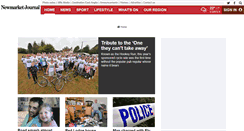 Desktop Screenshot of newmarketjournal.co.uk